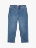 Billieblush Girl's Straight Cut Cool Girl Jeans, Blue