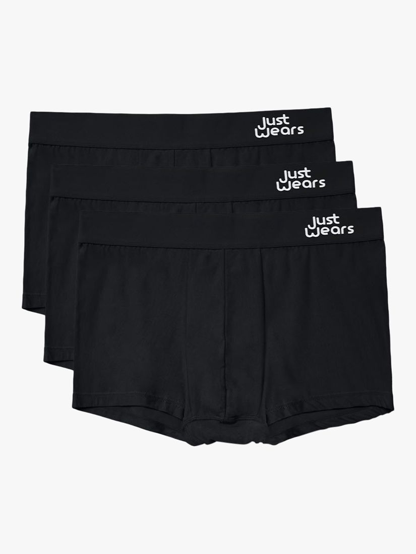 John Lewis & Partners Organic Cotton Jersey Hipster Trunks