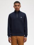 Fred Perry Half Zip Sweatshirt, 608