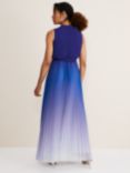 Phase Eight Piper Ombre Maxi Dress, Blue