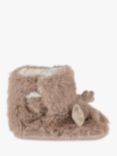 totes Kids' Fluffy Reindeer Slippers