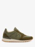 Whistles Silas Padded Low Top Trainers, Khaki