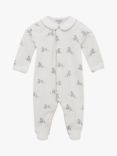 Trotters Lapinou Baby Organic Cotton Bunny All-In-One, Grey