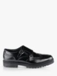 Silver Street London Montreal Leather Strap Detail Formal Shoes, Black