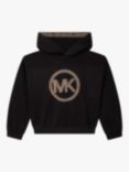Michael Kors Kids' Stud Logo Hoodie, Black