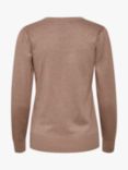 Saint Tropez Mila Puff Sleeve Jumper, Antler Melange