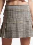 Superdry Tweed Mini Skirt, Neutral