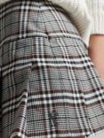 Superdry Tweed Mini Skirt, Grey/Multi
