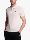 Lyle & Scott Short Sleeve Polo Shirt, W488 Light Pink