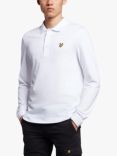 Lyle & Scott Long Sleeve Polo Shirt, 626 White