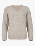 Celtic & Co. Alpaca Cotton V Neck Jumper