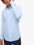 HUGO Joey Kent Collar Long Sleeve Shirt, Light/Pastel Blue
