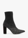 Dune Odisha Diamante Embellished Ankle Boots, Black