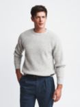 Aubin Tay Ribbed Lambswool Blend Knit Jumper