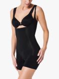 Spanx Firm Control Oncore Open Bust Mid-Thigh Bodysuit, Black