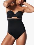 Spanx Medium Control Suit Your Fancy High Waist Thong, Black