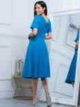Jolie Moi Deborah Ponte De Roma Dress, Blue