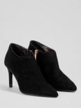L.K.Bennett Elle Suede Shoe Boots, Black
