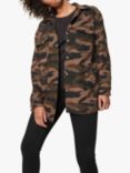 MOS MOSH Vera Camouflage Jacket, Green/Multi