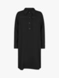 MOS MOSH Caily Leia Long Sleeve Collared Knee Length Dress, Black