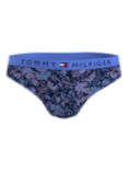 Tommy Hilfiger Lace Bikini Knickers, Iris Blue Wildflower