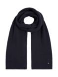 Tommy Hilfiger Essential Flag Knitted Cashmere and Organic Cotton Blend Scarf