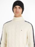 Tommy Hilfiger Essential Flag Cotton & Cashmere Knit Beanie Hat