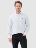 Rodd & Gunn GUNN Stripe Oxford Long Sleeve Slim Fit Shirt, Granite