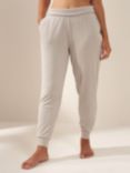 Truly Greige Ribbed Hareem Joggers