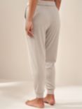 Truly Greige Ribbed Hareem Joggers