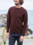 Celtic & Co. Donegal Shawl Collar Wool Jumper