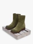 Celtic & Co. Essential Leather Ankle Boots, Olive