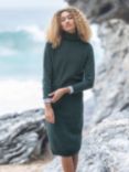 Celtic & Co. Super Soft Wool Midi Roll Neck Dress