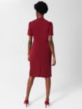 Hobbs Isla Shift Dress, Rich Burgundy