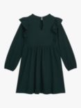 Whistles Kids' Una Tunic Dress, Dark Green