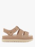 UGG Goldenstar Suede Platform Sandals, Driftwood