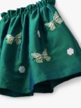 Stych Kids' Butterfly Taffeta Skirt, Green