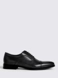 Moss John White Guildhall Brown Oxford Shoe, Black