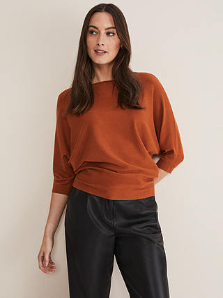 Phase Eight Cristine Batwing Fine Knit Jumper