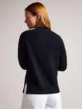 Ted Baker Rashell Wool and Cashmere Blend Ribbed Jumper