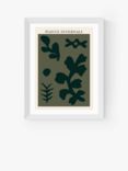 EAST END PRINTS Ani Vidotto 'Piante Invernali Green' Framed Print