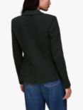 Whistles Slim Jersey Jacket, Forest Green