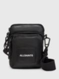 AllSaints Falcon Cross Body Pouch Bag, Black