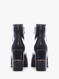 Moda in Pelle Mirren Patent Ankle Boots, Navy