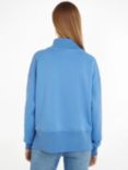 Tommy Hilfiger Relaxed High Neck Sweatshirt, Sky Cloud