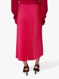 Whistles Katie Pleated Skirt, Pink