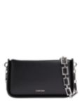 Calvin Klein Archival Chain Strap Cross Body Bag, Black