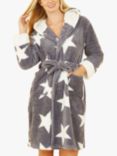 Yumi Super Soft Star Print Dressing Gown