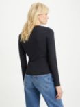 Levi's Baby Logo V-Neck Long Sleeve Jersey Top