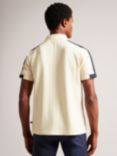 Ted Baker Abloom Short Sleeve Zip Polo Top